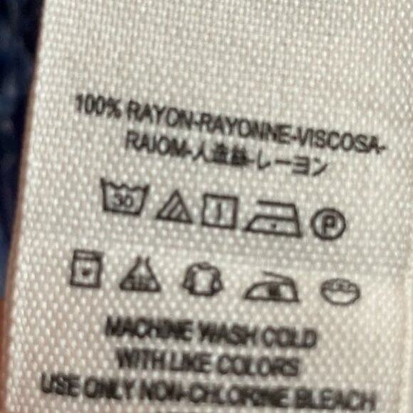 FREE PEOPLE Boho Blue & Purple Floral Tunic Blouse Top - Picture 14 of 16